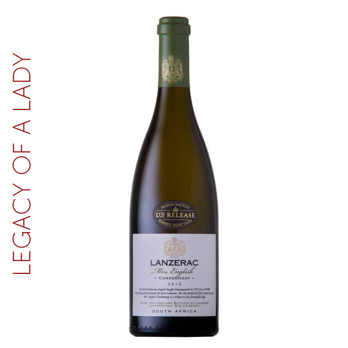 Lanzerac Mrs English (Chardonnay) 2016