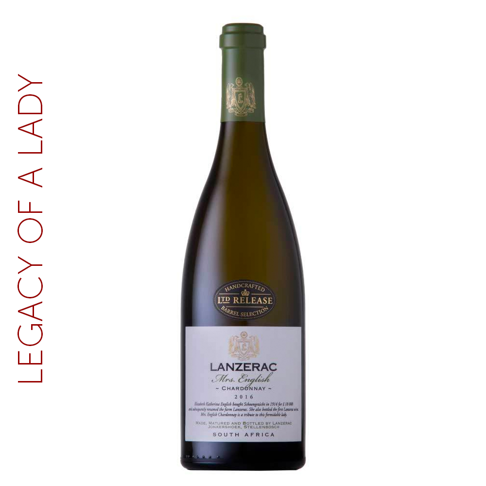 Lanzerac Mrs English (Chardonnay) 2016